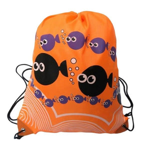 Double Layer Drawstring Gym Waterproof Backpacks Swimming Sports Beach Bag Travel Portable Fold Mini Shoulder Bags Free Shipping