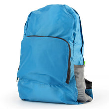 Portable Men Women Zipper Soild Nylon Backpack Hiking Bag Camping Travel Rucksack Sports Pack free shipping