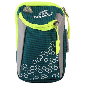 Tanluhu Running Bag Arm Wrist Hand Sport Band Mobile Phone Case Anti-lost Accessories Waterproof Wallet Pouch Arm Bag Hot Sale