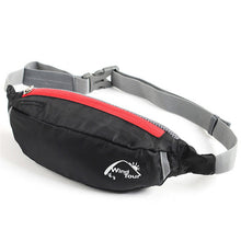 Wind Tour Unisex Running Bum Bag Travel Handy Hiking Sport Waist Belt Zip Fanny Pack Running Bag free shipping