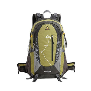 KIMLEE 35L Men Women Sport Backpack Bag with Rain Cover 3D Waterproof Camping Mountaineering Travel Hiking Backpack 5 Colors