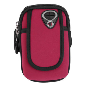 5.5 Universal Nylon Mobile Phone Armband Outdoor Gym Sports Running Gear Wrist Bag Arm Set Case Cover For Iphone 4 5 6s Samsung
