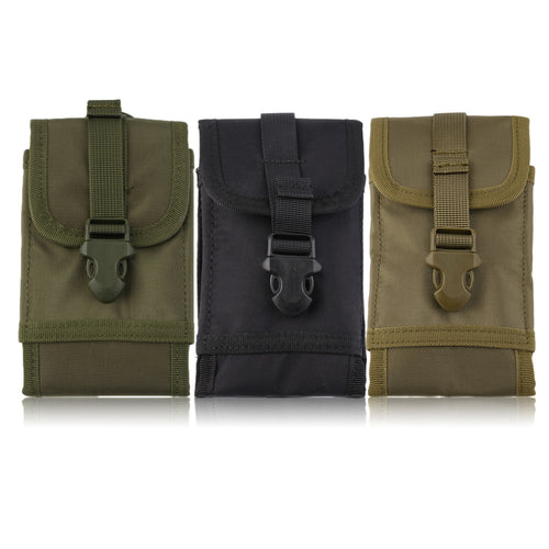Outdoor Running Bags Sport Hiking Running Waterproof Tactical Waist Bag Multifunctional Pouch Bag For 5.5 Inch Screen Mobile Ph