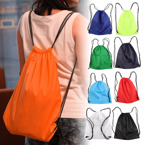 2017 New Premium School Drawstring Duffle Bag Sport Gym Swim Dance Shoe Backpack Free Shipping