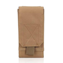 Outdoor CS Holster Equipment Bag 16*10*3cm Waist Bag Molle Bag Portable Phone Bag Wear Resistant Oxford Cloth Bag