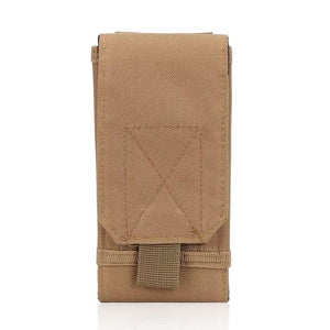 Outdoor CS Holster Equipment Bag 16*10*3cm Waist Bag Molle Bag Portable Phone Bag Wear Resistant Oxford Cloth Bag