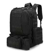 Outdoor Camping Backpack Large Capacity Sports Hiking Military Tactical Mountaineering Bag Waterproof Oxford Cloth Bag