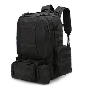 Outdoor Camping Backpack Large Capacity Sports Hiking Military Tactical Mountaineering Bag Waterproof Oxford Cloth Bag