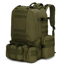 Outdoor Camping Backpack Large Capacity Sports Hiking Military Tactical Mountaineering Bag Waterproof Oxford Cloth Bag