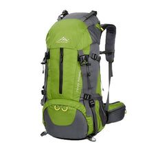 50L Large Capacity Hiking Backpack Waterproof Climbing Bag Unisex Nylon Knapsack Travelling Camping Outdoor Sports Backpack