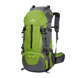 50L Large Capacity Hiking Backpack Waterproof Climbing Bag Unisex Nylon Knapsack Travelling Camping Outdoor Sports Backpack