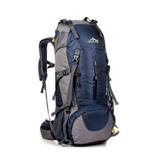 50L Large Capacity Hiking Backpack Waterproof Climbing Bag Unisex Nylon Knapsack Travelling Camping Outdoor Sports Backpack