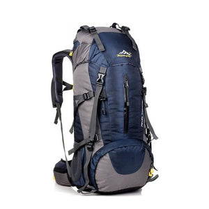50L Large Capacity Hiking Backpack Waterproof Climbing Bag Unisex Nylon Knapsack Travelling Camping Outdoor Sports Backpack
