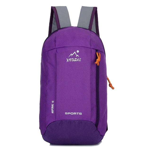 Outdoor Camping Travel Ultralig Backpack Casual Men Women Waterproof Canvas Sport Running Climbing Rucksack Students School Bag